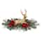 24" Gold Reindeer with Pine & Berry Centerpiece Tabletop Décor by Ashland®